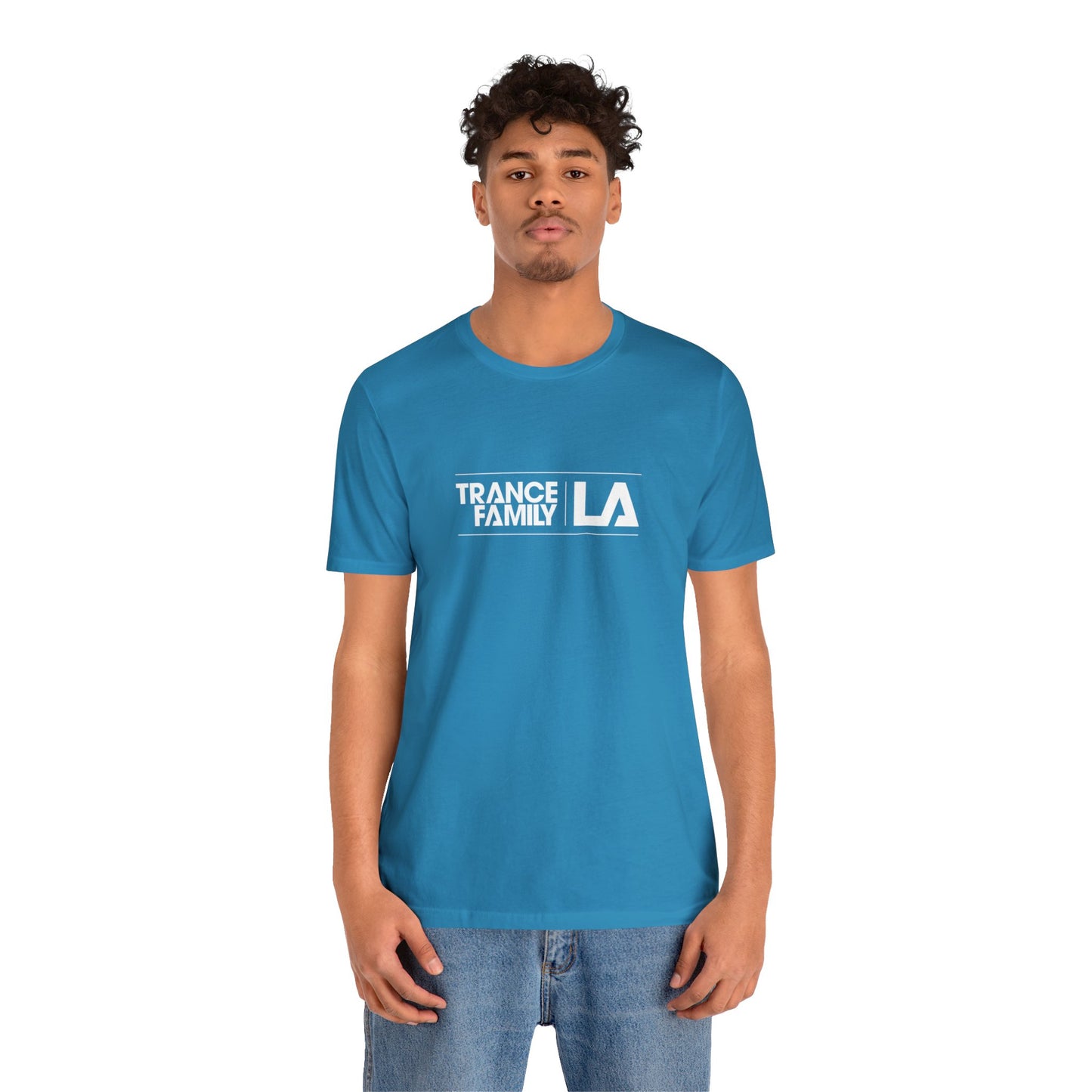 TFLA Unisex Jersey Short Sleeve Tee (White Logo)