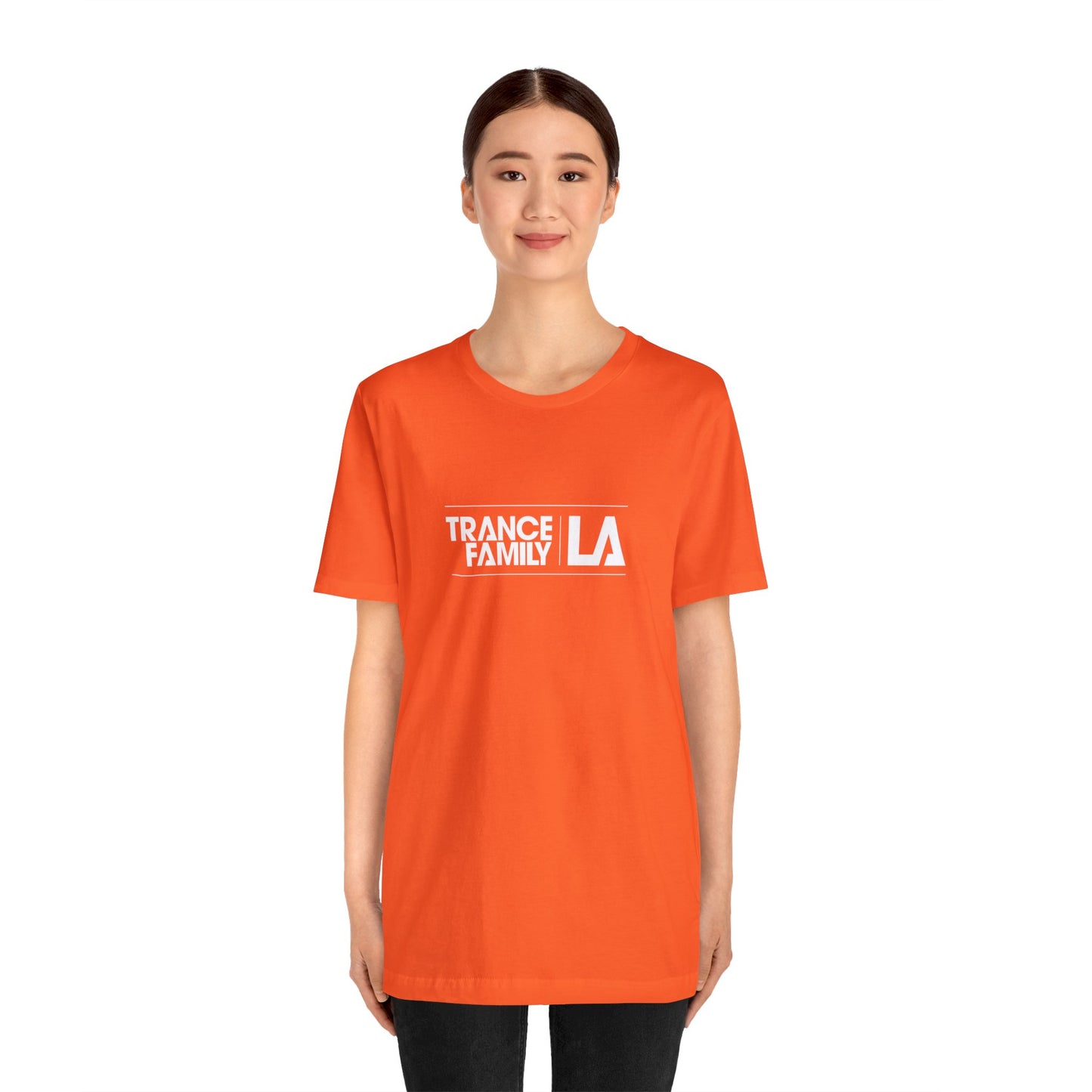 TFLA Unisex Jersey Short Sleeve Tee (White Logo)