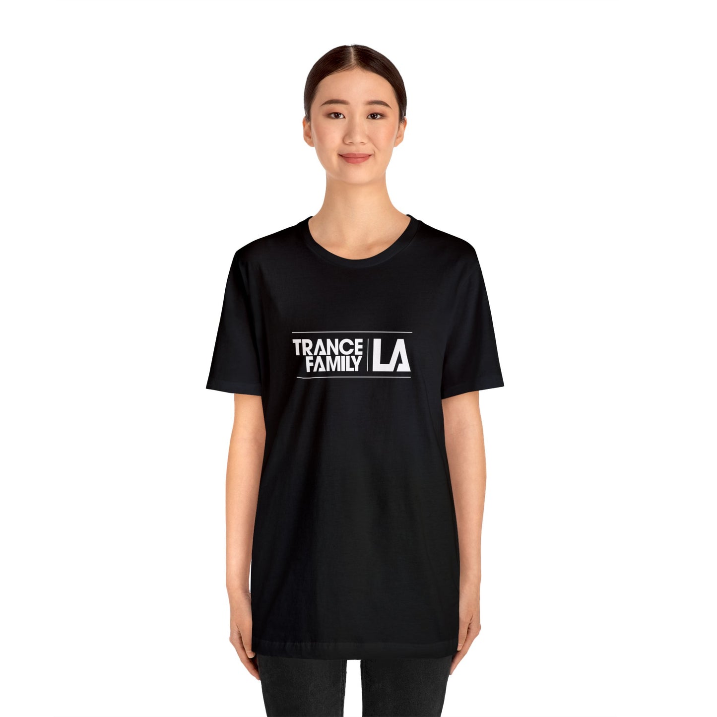 TFLA Unisex Jersey Short Sleeve Tee (White Logo)