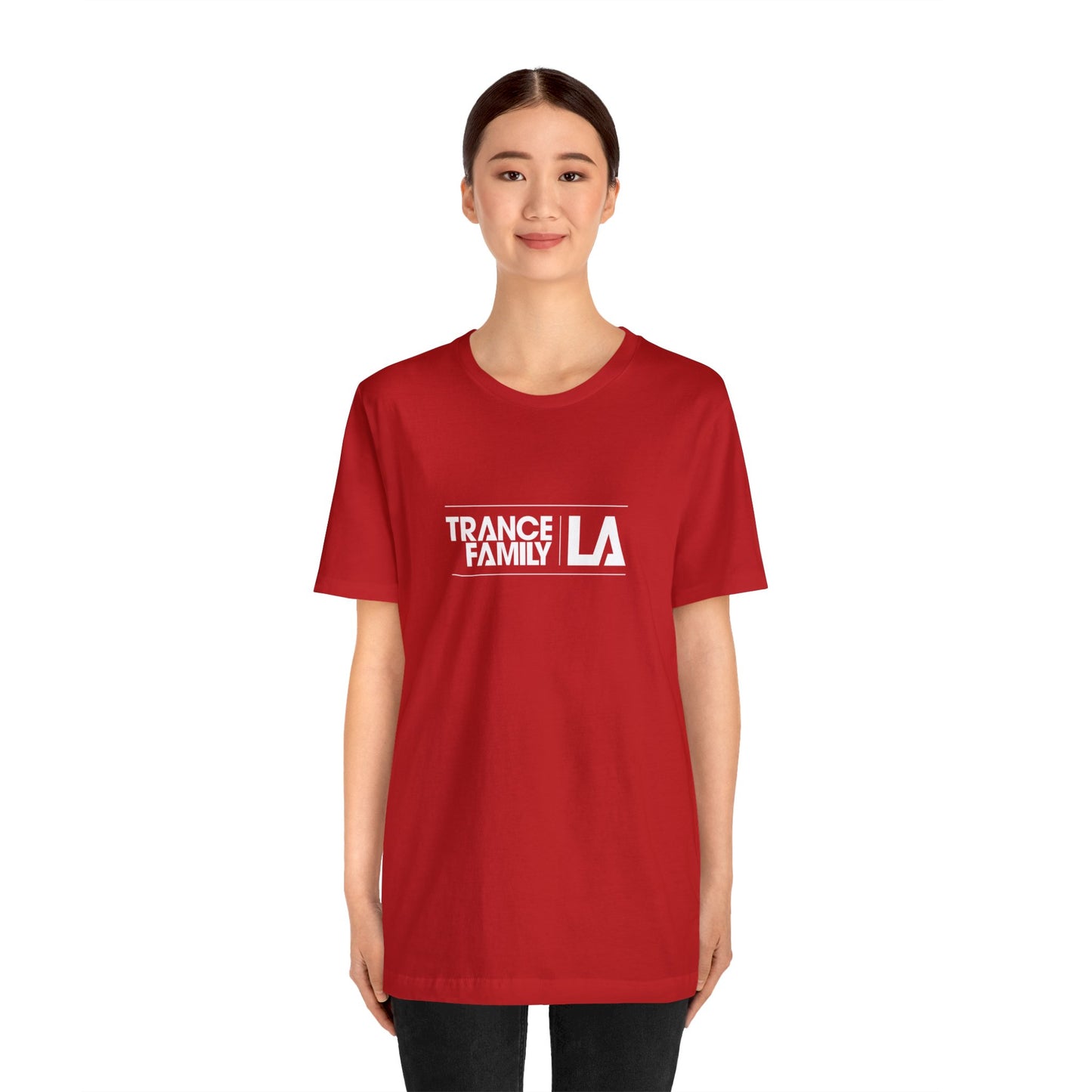 TFLA Unisex Jersey Short Sleeve Tee (White Logo)