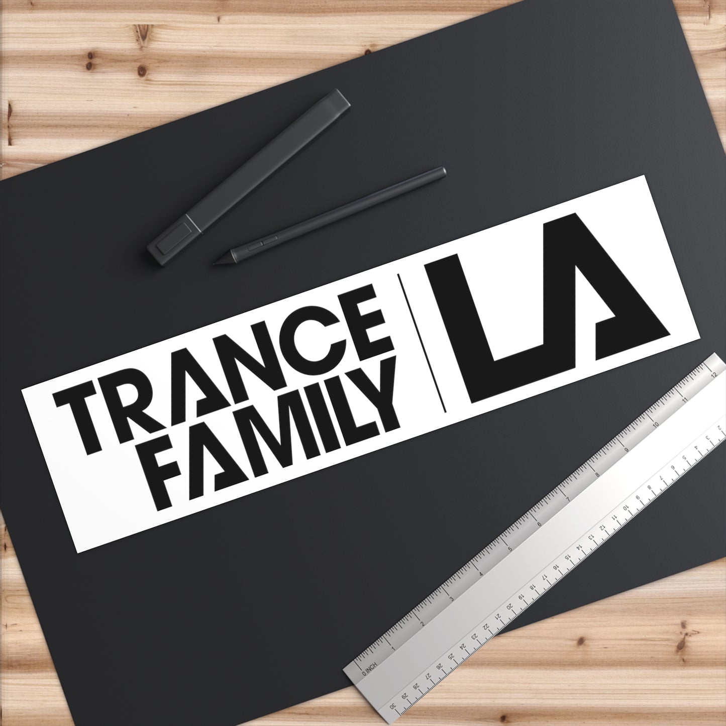 TFLA Bumper Sticker (White)