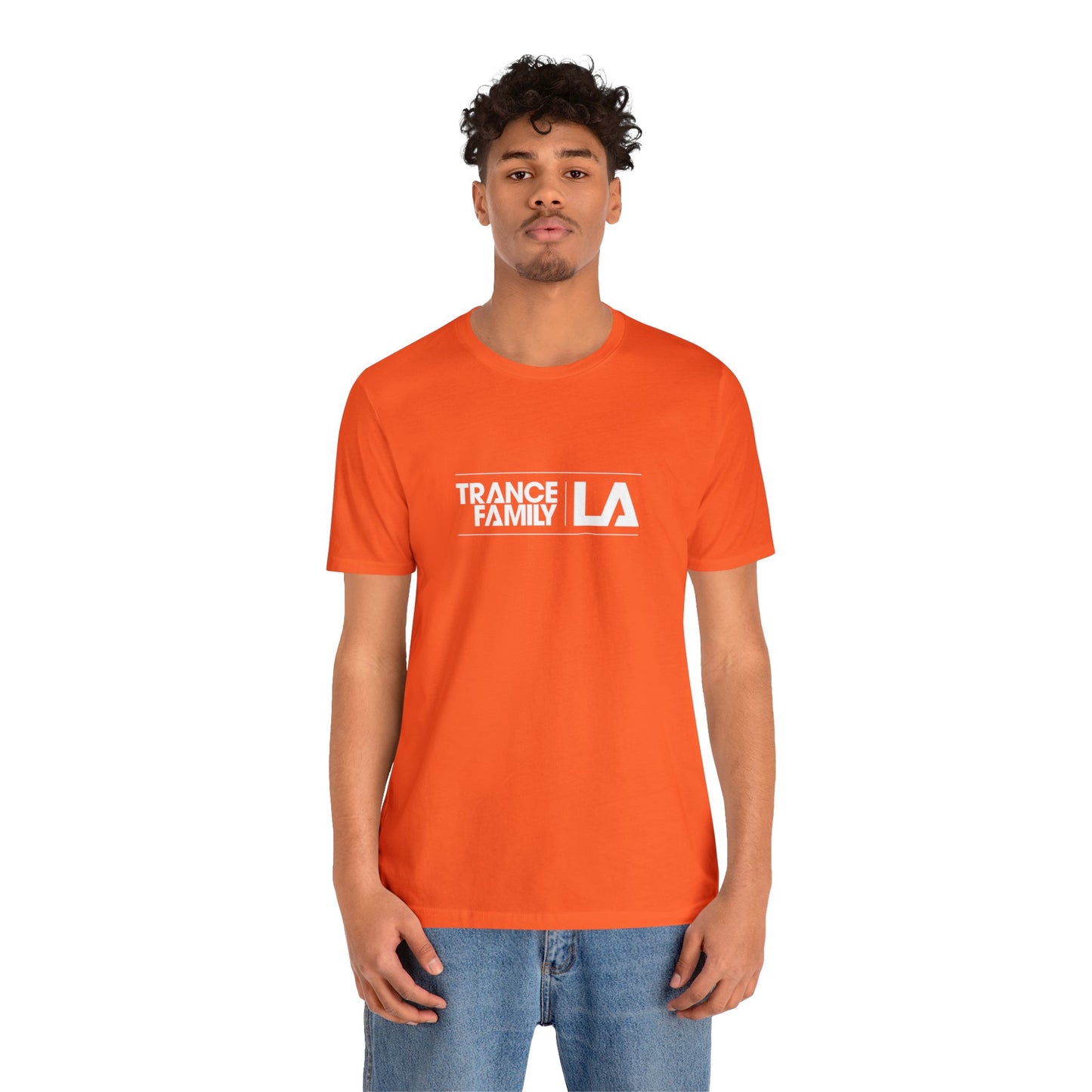 TFLA Unisex Jersey Short Sleeve Tee (White Logo)